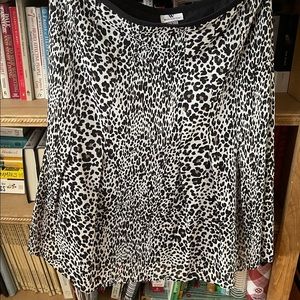 Cheetah Print Flirty Skirt